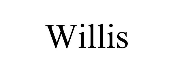 Trademark Logo WILLIS