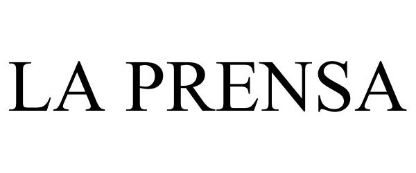Trademark Logo LA PRENSA