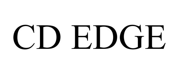 Trademark Logo CD EDGE