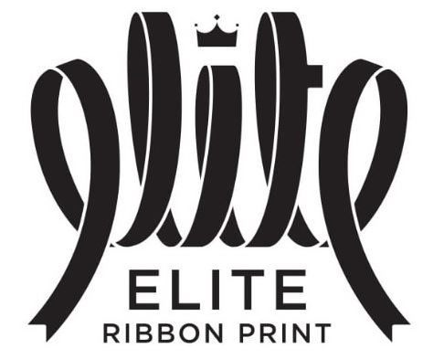 Trademark Logo ELITE ELITE RIBBON PRINT