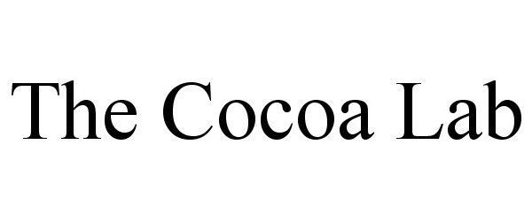  THE COCOA LAB