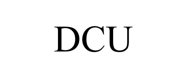Trademark Logo DCU