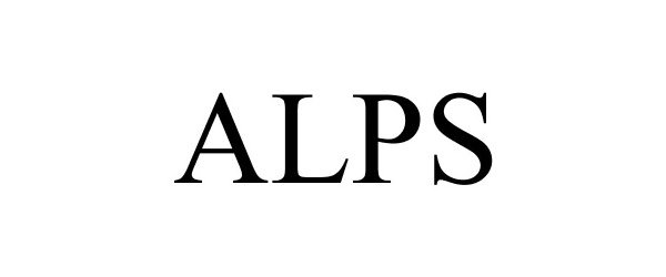 Trademark Logo ALPS