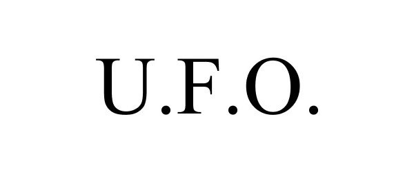 Trademark Logo U.F.O.
