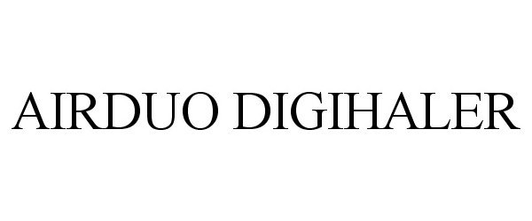 Trademark Logo AIRDUO DIGIHALER