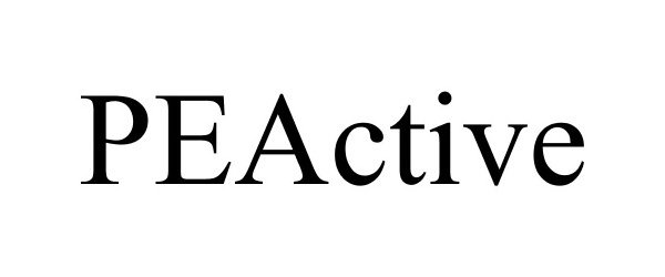 Trademark Logo PEACTIVE