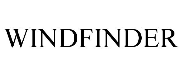 Trademark Logo WINDFINDER