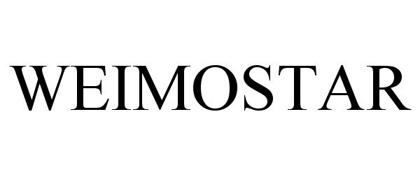 Trademark Logo WEIMOSTAR