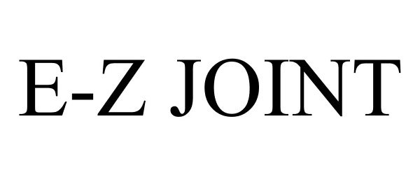 Trademark Logo E-Z JOINT