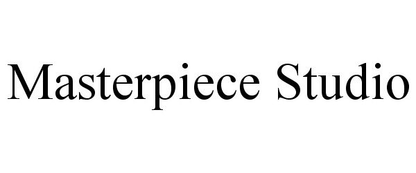 Trademark Logo MASTERPIECE STUDIO
