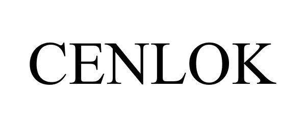 Trademark Logo CENLOK