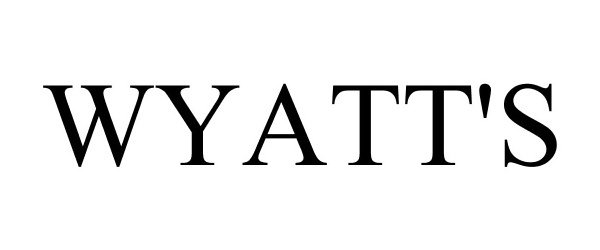  WYATT'S