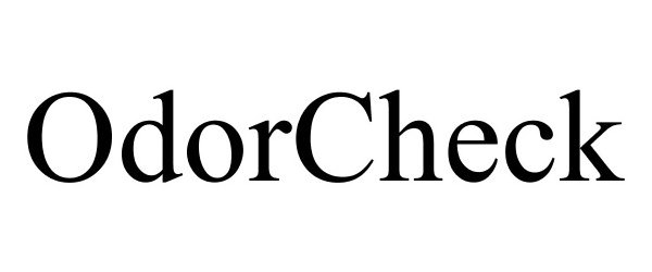 Trademark Logo ODORCHECK