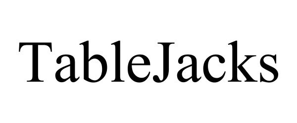 Trademark Logo TABLEJACKS