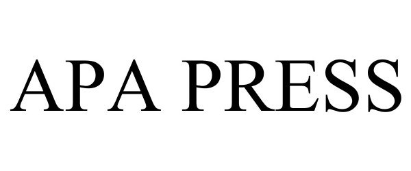  APA PRESS