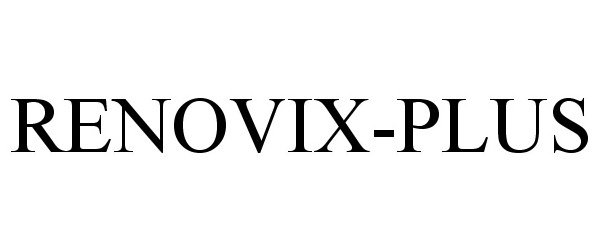 Trademark Logo RENOVIX-PLUS