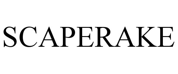 Trademark Logo SCAPERAKE