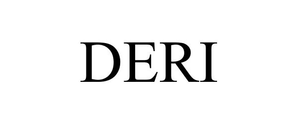Trademark Logo DERI