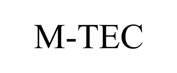 Trademark Logo M-TEC