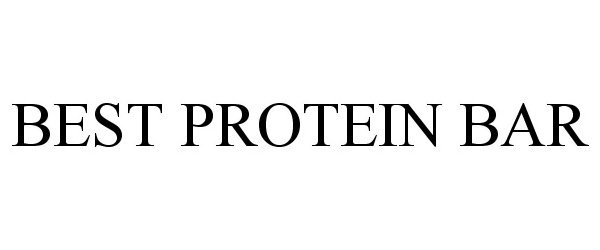 Trademark Logo BEST PROTEIN BAR