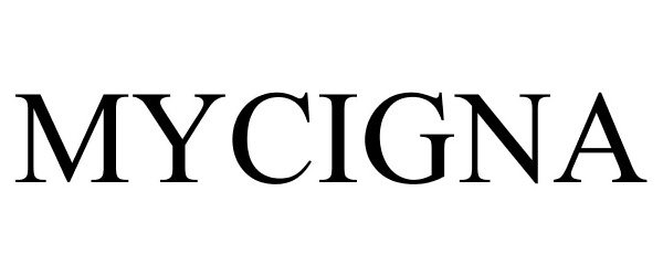 Trademark Logo MYCIGNA