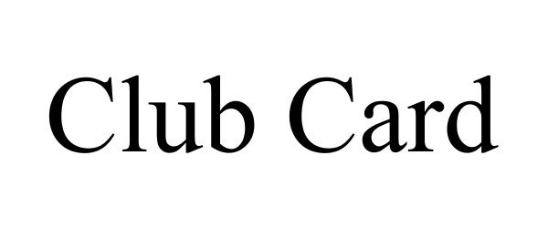 CLUB CARD