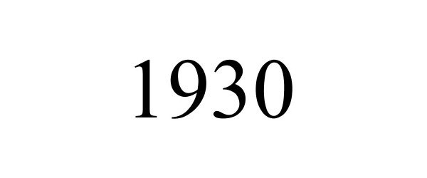 Trademark Logo 1930