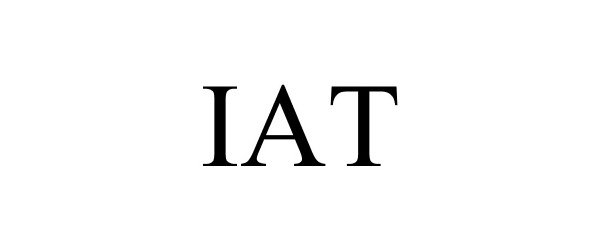 Trademark Logo IAT