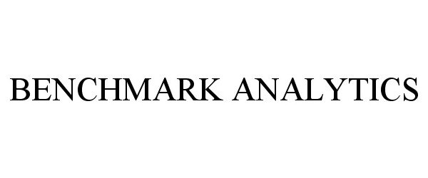 Trademark Logo BENCHMARK ANALYTICS