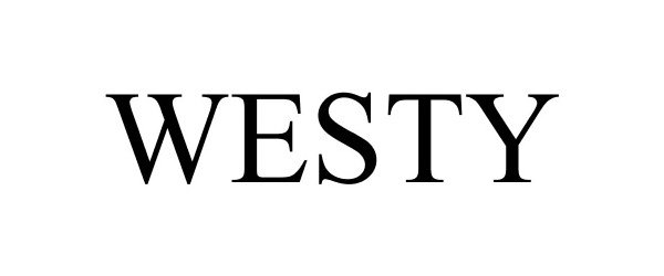 Trademark Logo WESTY