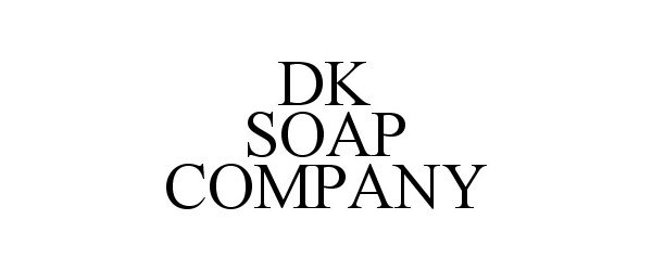  DK SOAP COMPANY