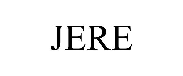Trademark Logo JERE