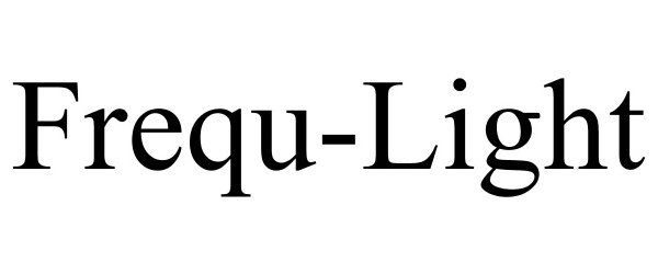 Trademark Logo FREQU-LIGHT