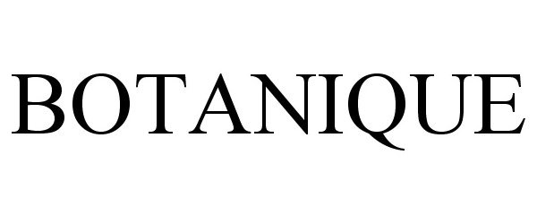 Trademark Logo BOTANIQUE