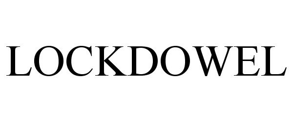  LOCKDOWEL