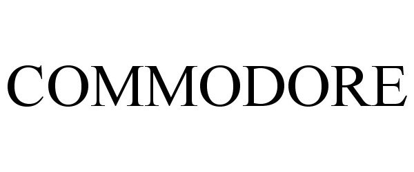 Trademark Logo COMMODORE