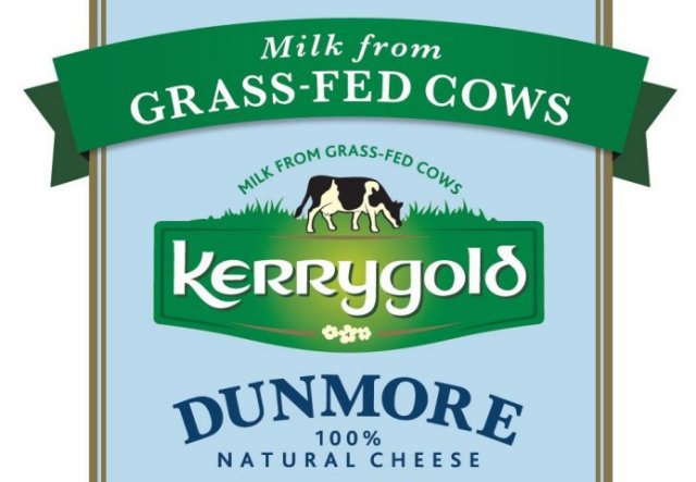  MILK FROM GRASS-FED COWS MILK FROM GRASS-FED COWS KERRYGOLD DUNMORE 100% NATURAL CHEESE