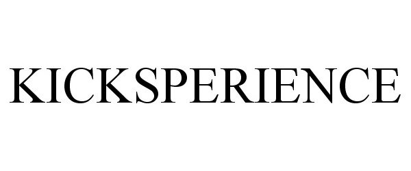 Trademark Logo KICKSPERIENCE