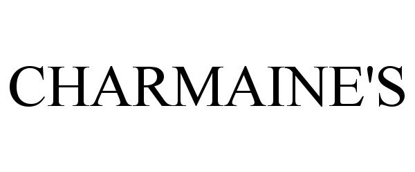 Trademark Logo CHARMAINE'S