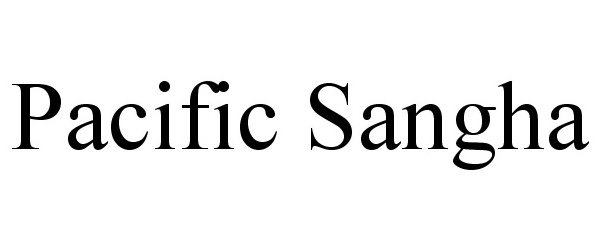 Trademark Logo PACIFIC SANGHA