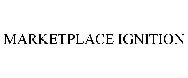 Trademark Logo MARKETPLACE IGNITION