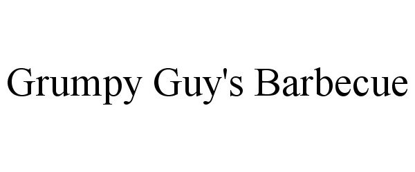  GRUMPY GUY'S BARBECUE