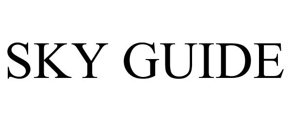 Trademark Logo SKY GUIDE