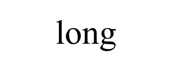 Trademark Logo LONG