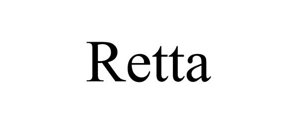 Trademark Logo RETTA