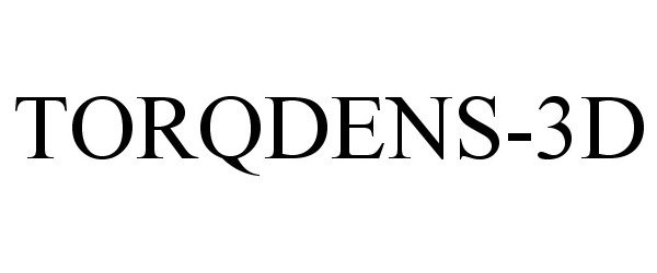 Trademark Logo TORQDENS-3D