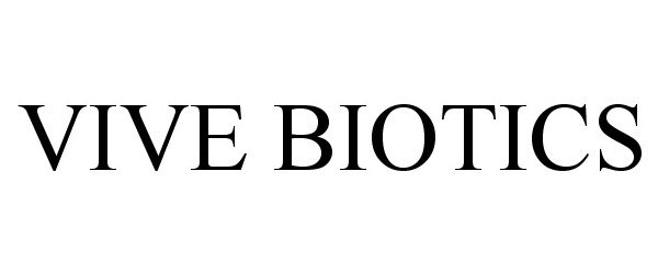  VIVE BIOTICS