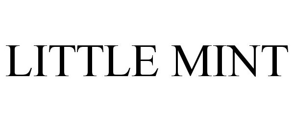 Trademark Logo LITTLE MINT