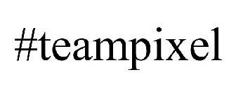 Trademark Logo #TEAMPIXEL
