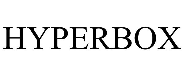 Trademark Logo HYPERBOX